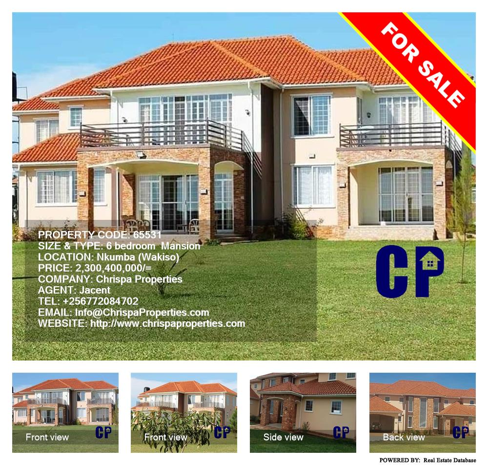 6 bedroom Mansion  for sale in Nkumba Wakiso Uganda, code: 65531