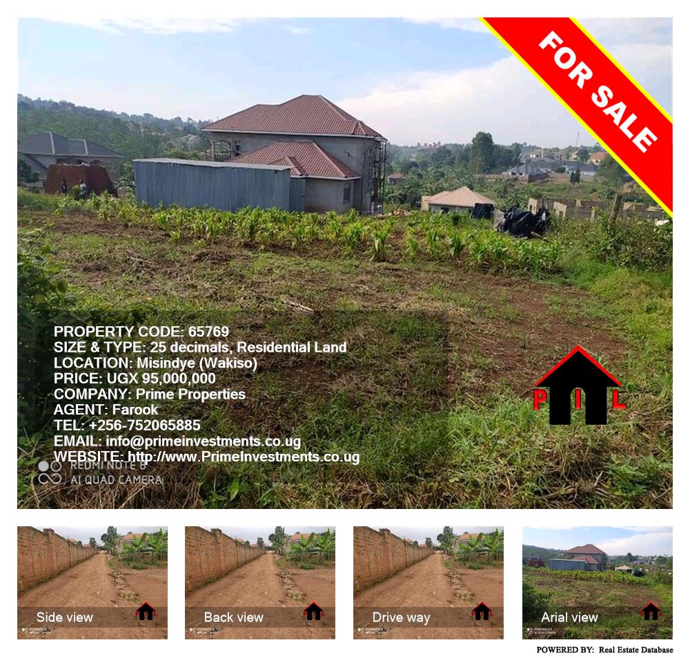 Residential Land  for sale in Misindye Wakiso Uganda, code: 65769