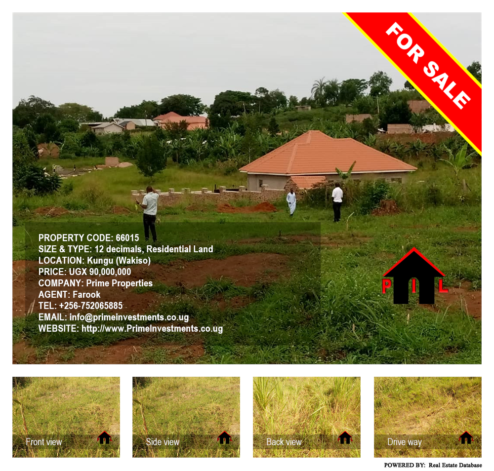 Residential Land  for sale in Kungu Wakiso Uganda, code: 66015