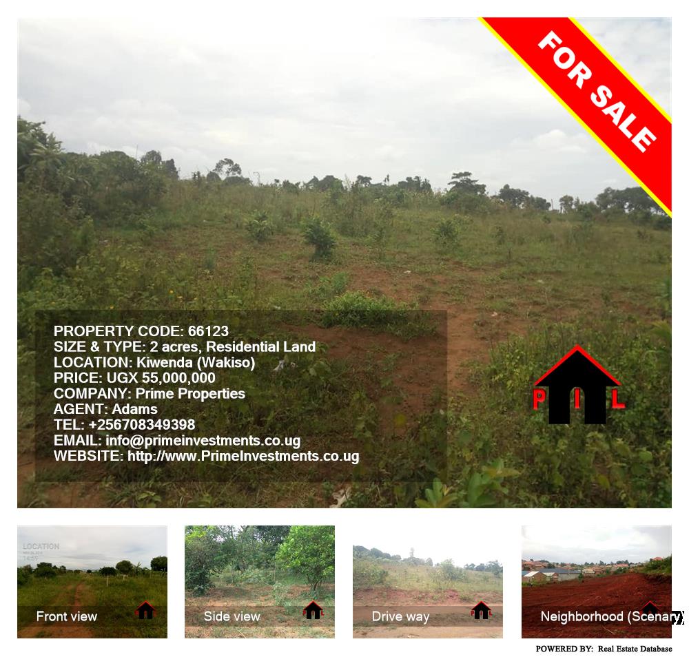 Residential Land  for sale in Kiwenda Wakiso Uganda, code: 66123