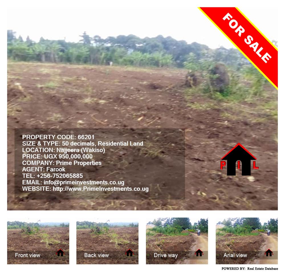 Residential Land  for sale in Najjera Wakiso Uganda, code: 66201