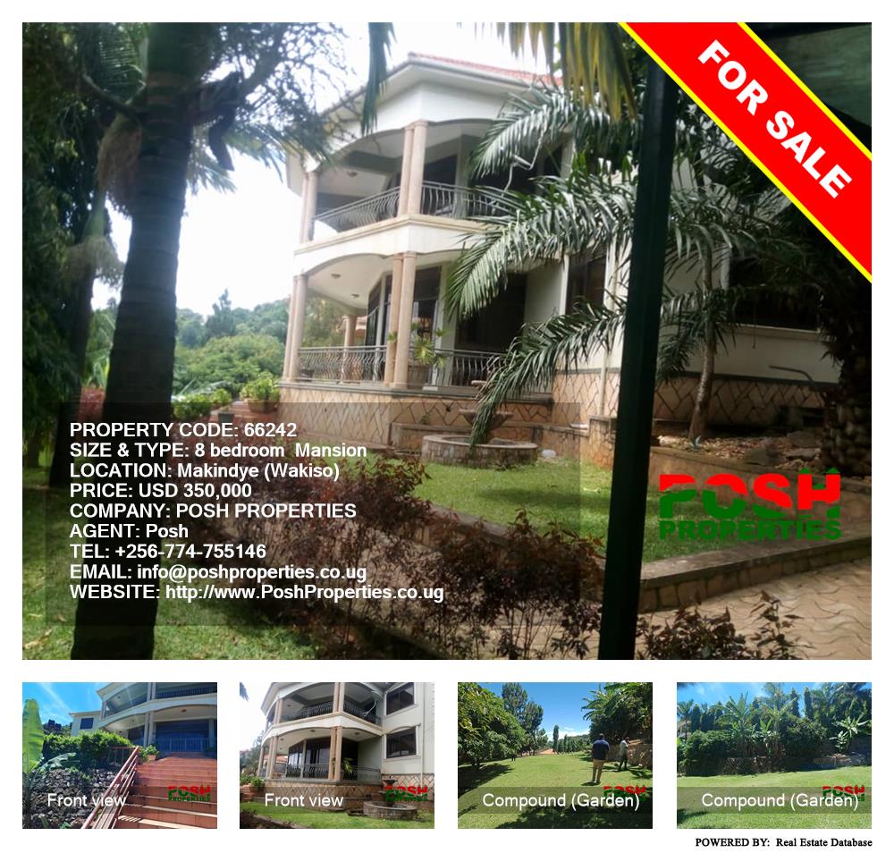8 bedroom Mansion  for sale in Makindye Wakiso Uganda, code: 66242