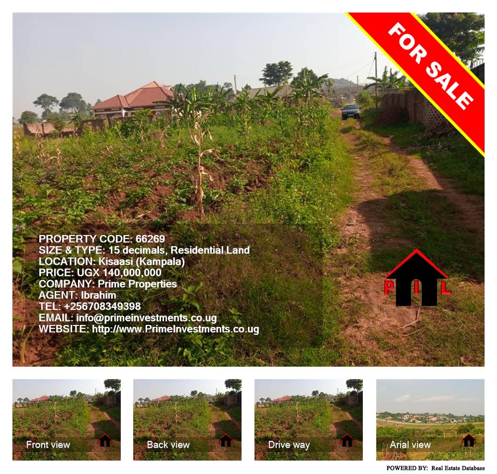 Residential Land  for sale in Kisaasi Kampala Uganda, code: 66269