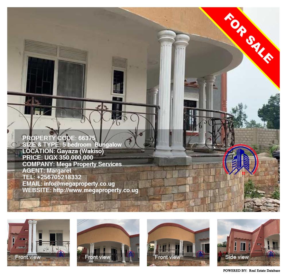 5 bedroom Bungalow  for sale in Gayaza Wakiso Uganda, code: 66375