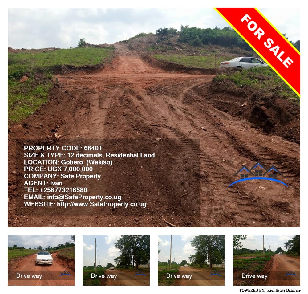 Residential Land  for sale in Gobelo Wakiso Uganda, code: 66401