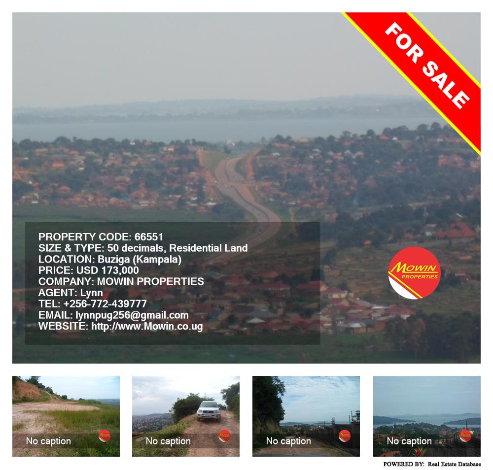 Residential Land  for sale in Buziga Kampala Uganda, code: 66551