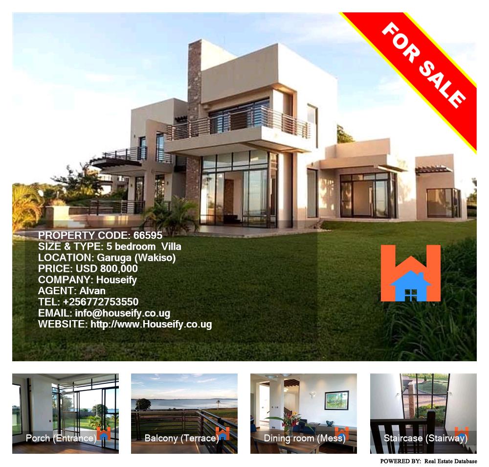 5 bedroom Villa  for sale in Garuga Wakiso Uganda, code: 66595