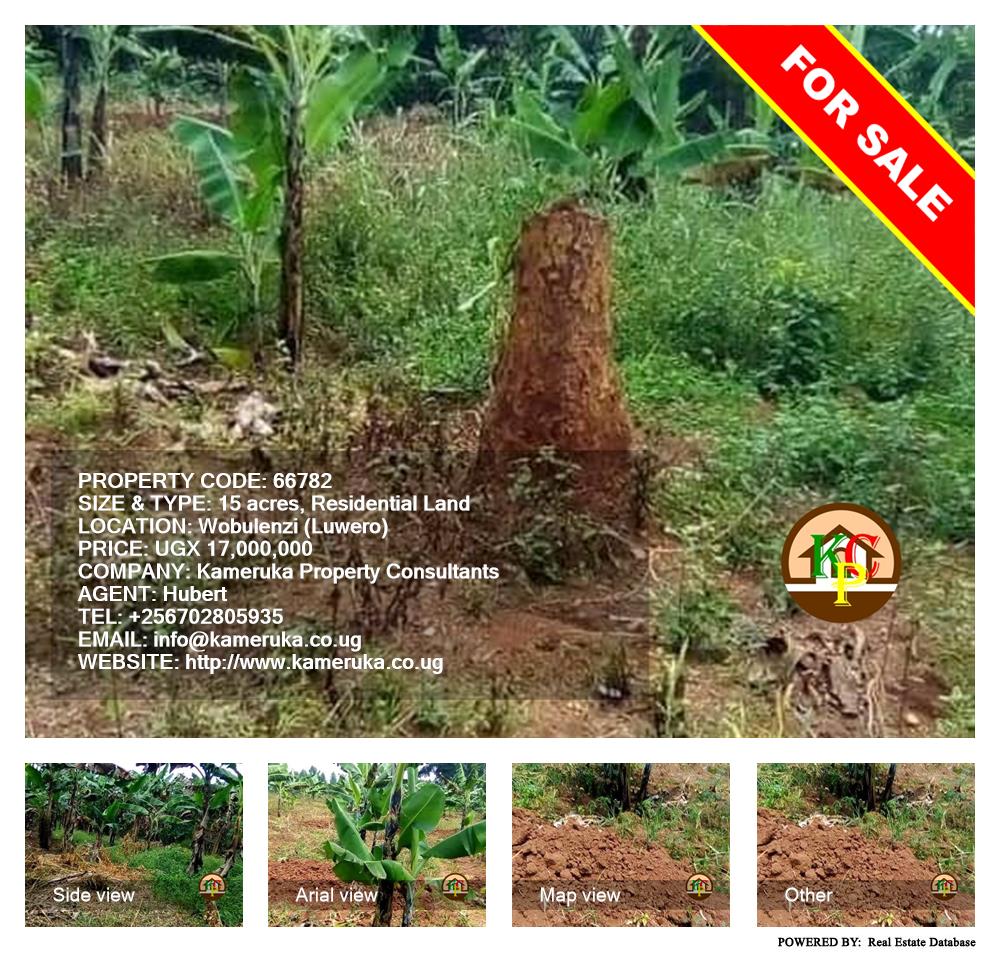 Residential Land  for sale in Wobulenzi Luweero Uganda, code: 66782