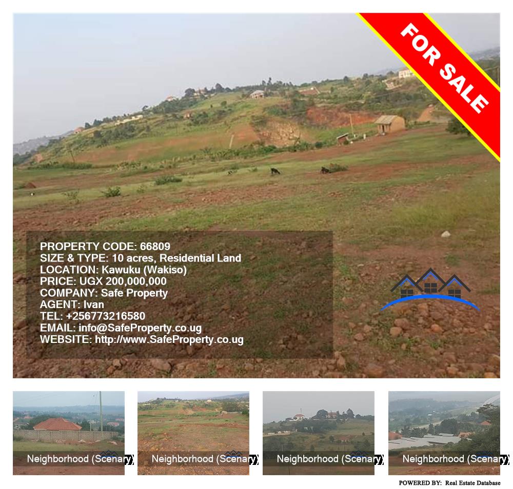 Residential Land  for sale in Kawuku Wakiso Uganda, code: 66809