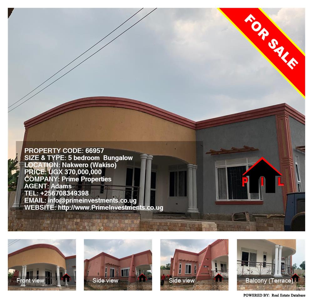 5 bedroom Bungalow  for sale in Nakweelo Wakiso Uganda, code: 66957