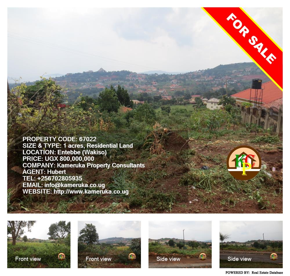 Residential Land  for sale in Entebbe Wakiso Uganda, code: 67022