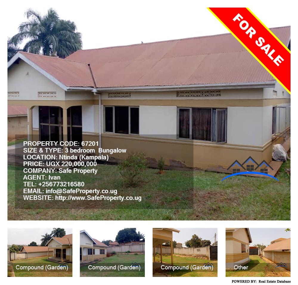 3 bedroom Bungalow  for sale in Ntinda Kampala Uganda, code: 67201
