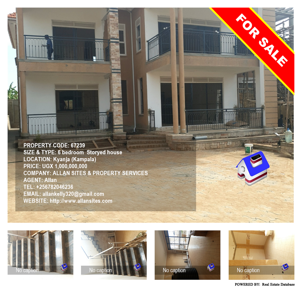 6 bedroom Storeyed house  for sale in Kyanja Kampala Uganda, code: 67239