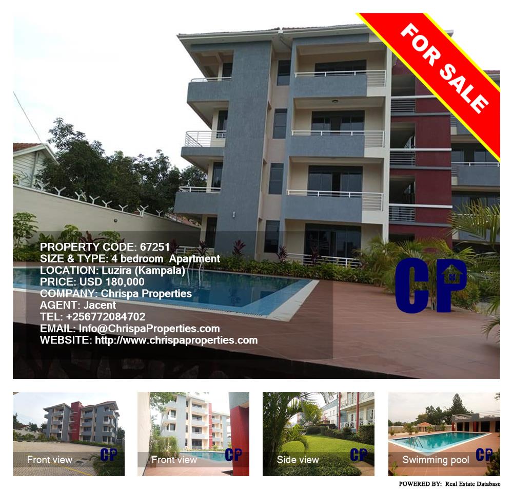 4 bedroom Apartment  for sale in Luzira Kampala Uganda, code: 67251