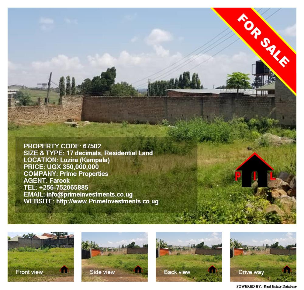 Residential Land  for sale in Luzira Kampala Uganda, code: 67502