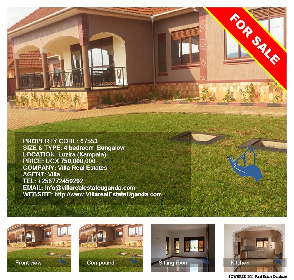 4 bedroom Bungalow  for sale in Luzira Kampala Uganda, code: 67553