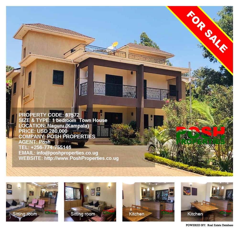 1 bedroom Town House  for sale in Naguru Kampala Uganda, code: 67572