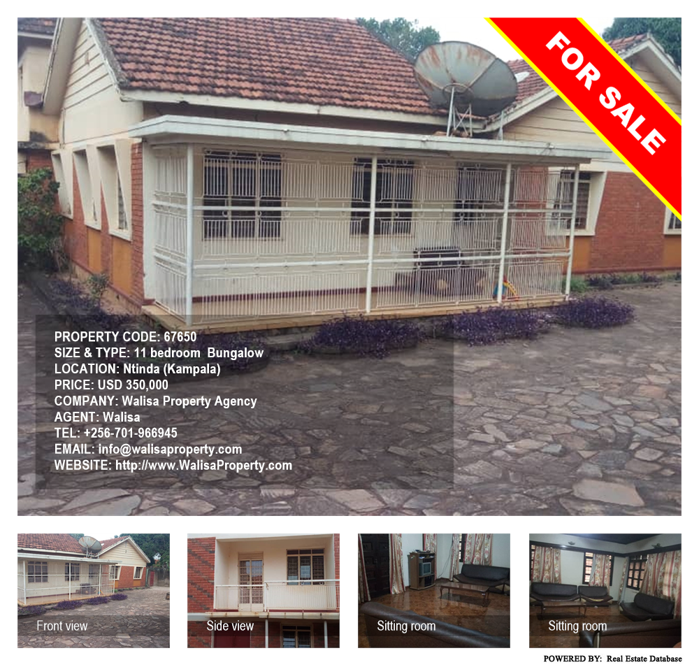 11 bedroom Bungalow  for sale in Ntinda Kampala Uganda, code: 67650