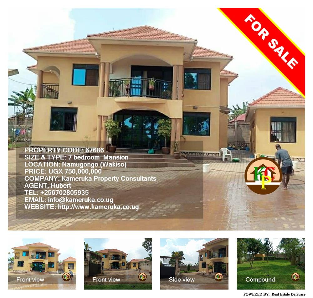 7 bedroom Mansion  for sale in Namugongo Wakiso Uganda, code: 67686