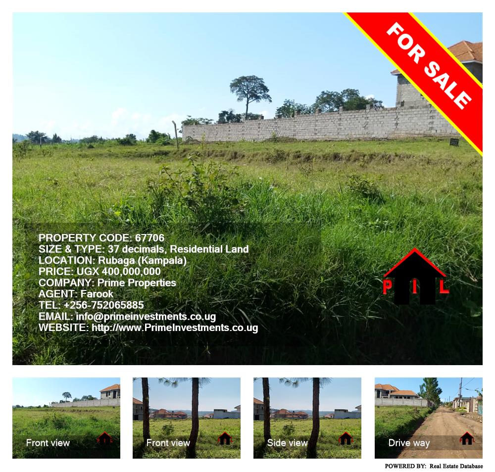 Residential Land  for sale in Rubaga Kampala Uganda, code: 67706