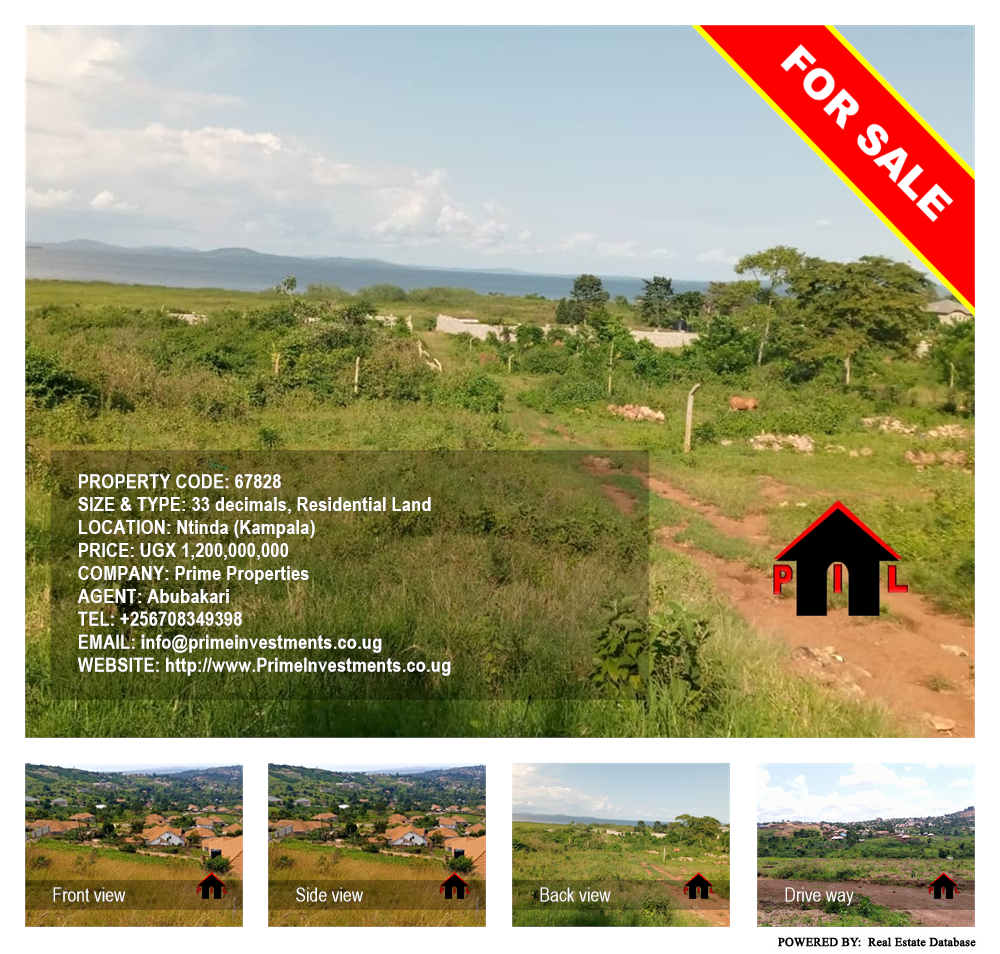 Residential Land  for sale in Ntinda Kampala Uganda, code: 67828