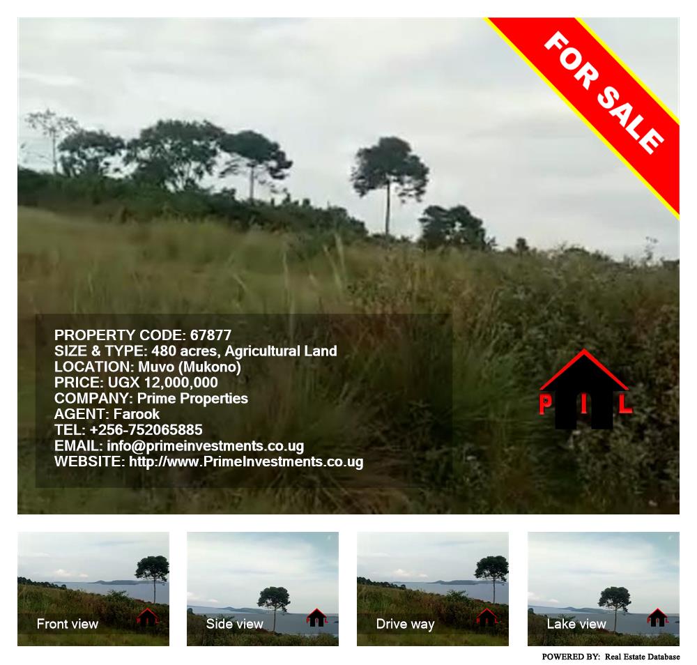 Agricultural Land  for sale in Muvo Mukono Uganda, code: 67877