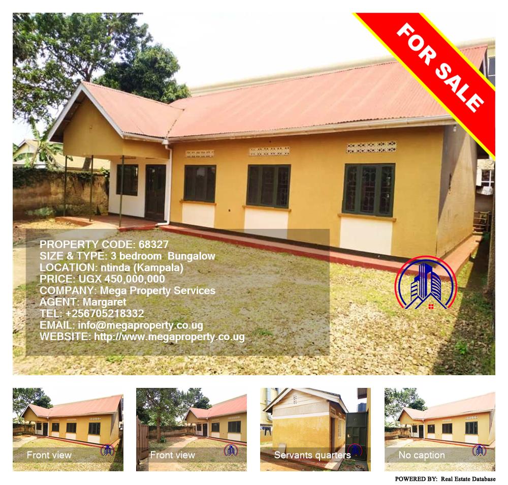 3 bedroom Bungalow  for sale in Ntinda Kampala Uganda, code: 68327