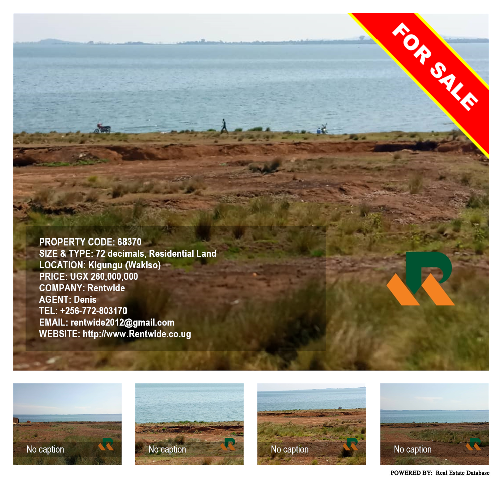 Residential Land  for sale in Kigungu Wakiso Uganda, code: 68370