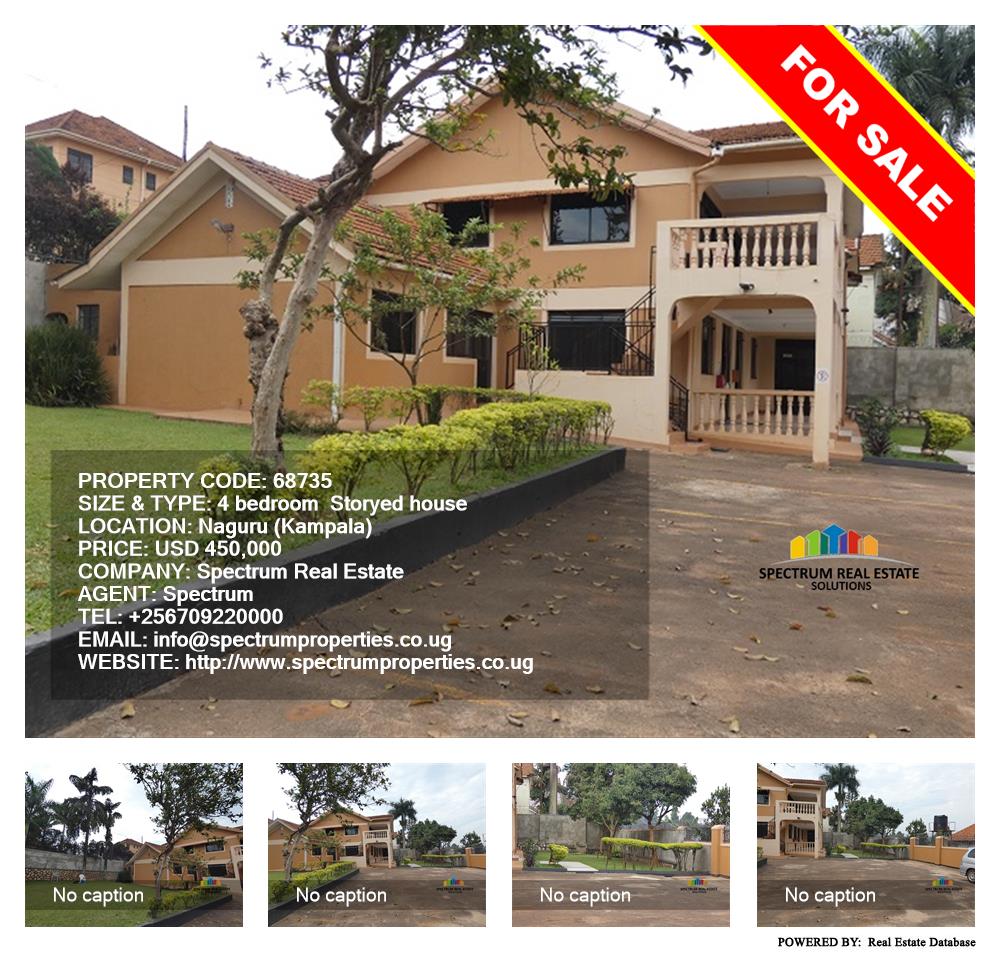 4 bedroom Storeyed house  for sale in Naguru Kampala Uganda, code: 68735
