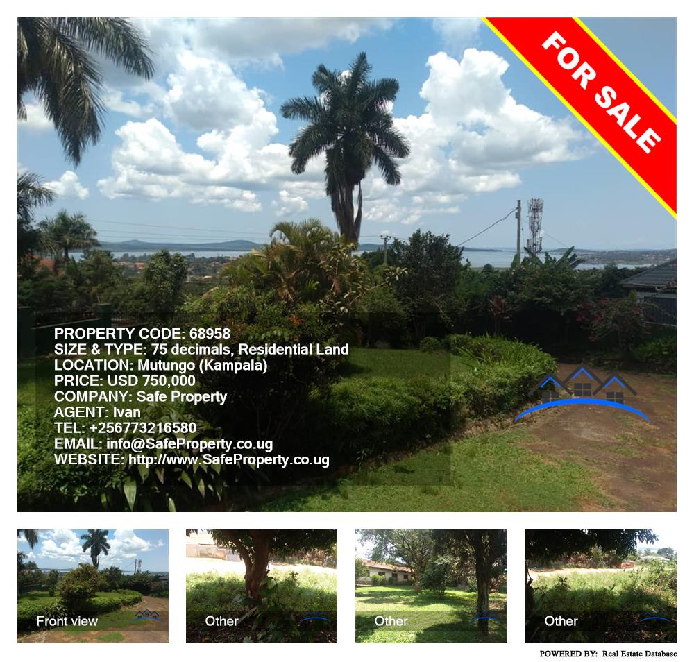 Residential Land  for sale in Mutungo Kampala Uganda, code: 68958