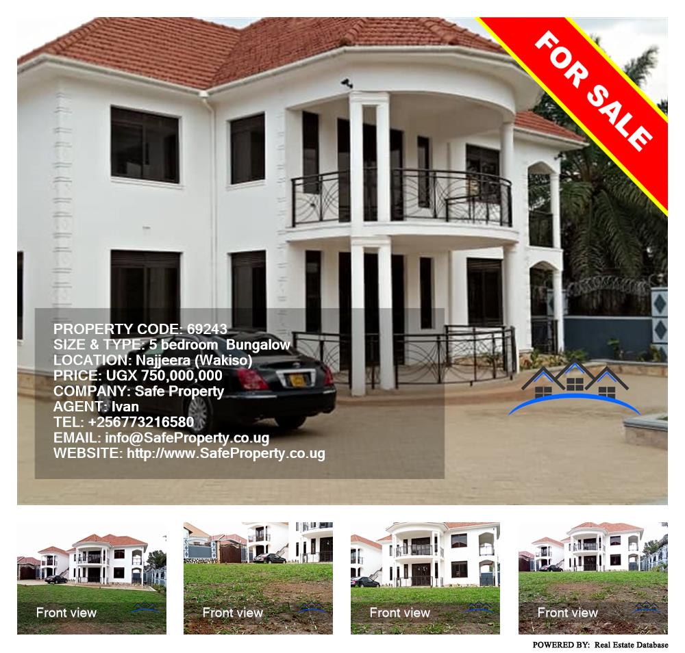 5 bedroom Bungalow  for sale in Najjera Wakiso Uganda, code: 69243