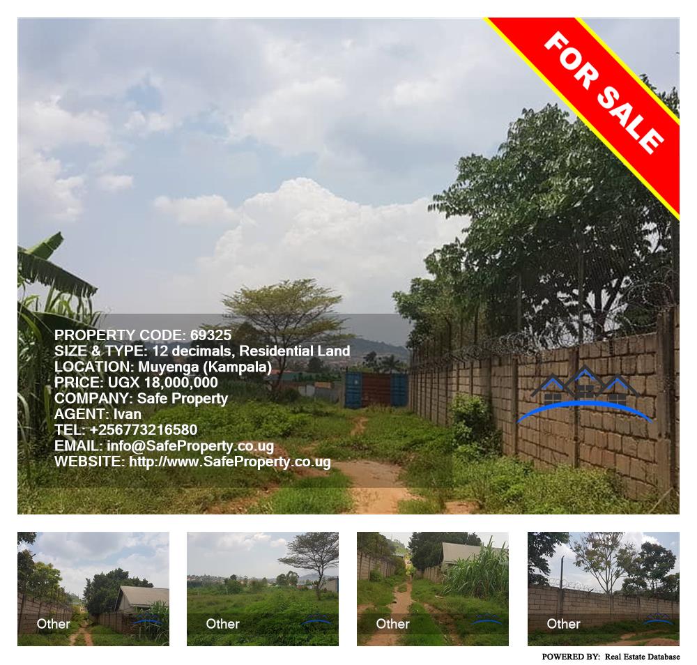 Residential Land  for sale in Muyenga Kampala Uganda, code: 69325