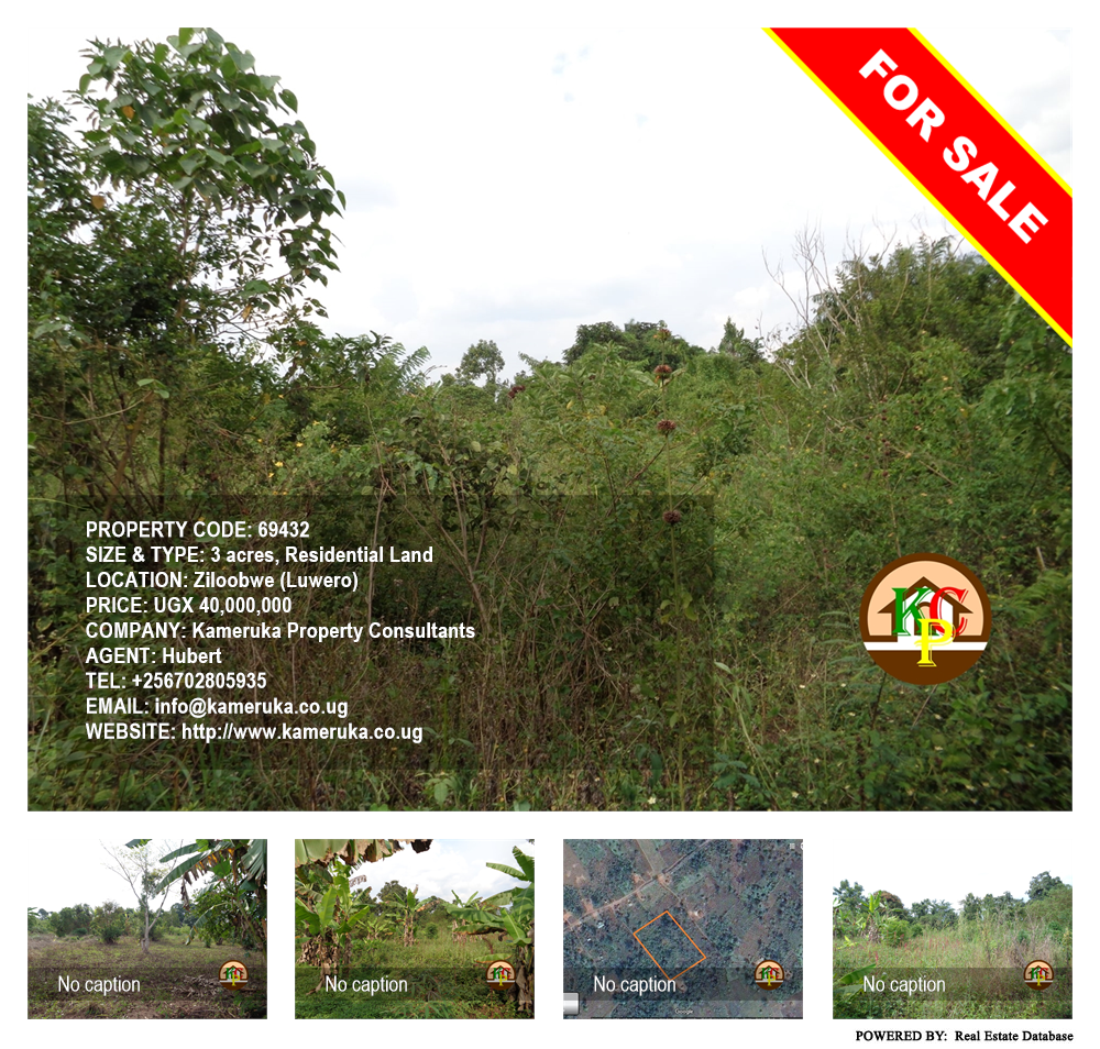 Residential Land  for sale in Ziloobwe Luweero Uganda, code: 69432