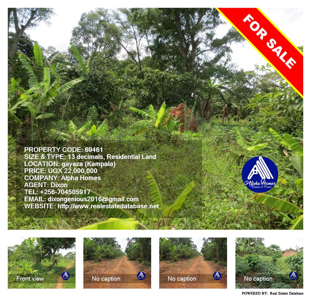 Residential Land  for sale in Gayaza Kampala Uganda, code: 69461