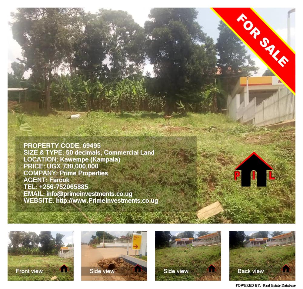 Commercial Land  for sale in Kawempe Kampala Uganda, code: 69495