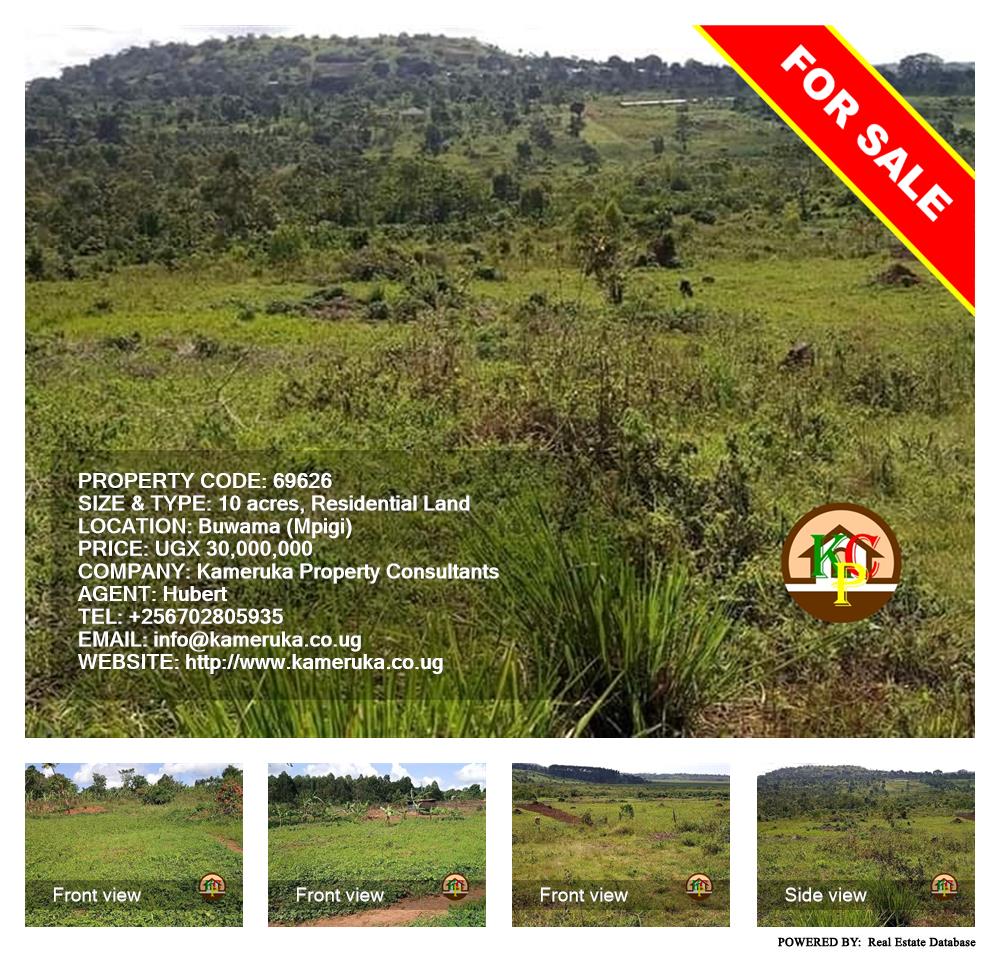Residential Land  for sale in Buwama Mpigi Uganda, code: 69626