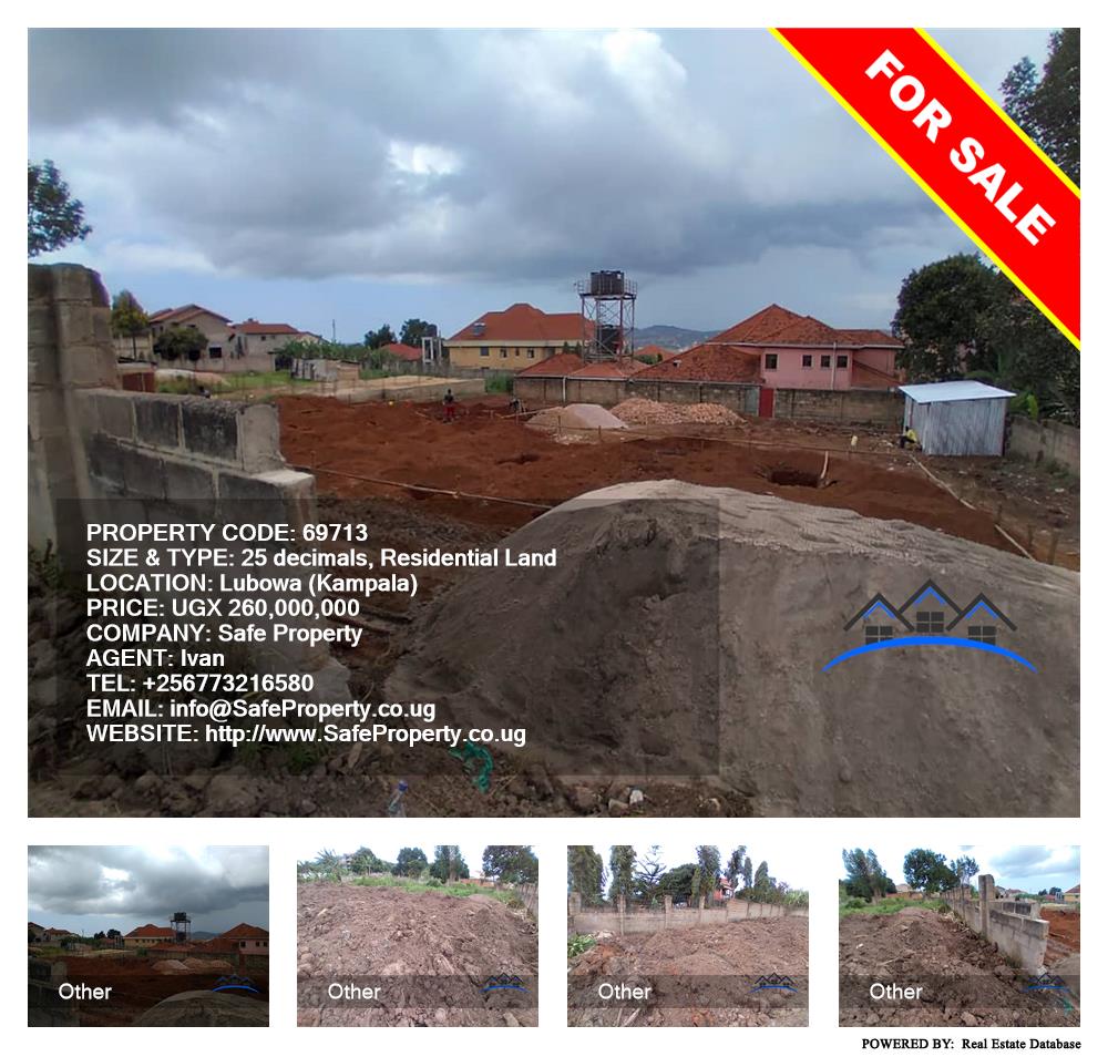 Residential Land  for sale in Lubowa Kampala Uganda, code: 69713