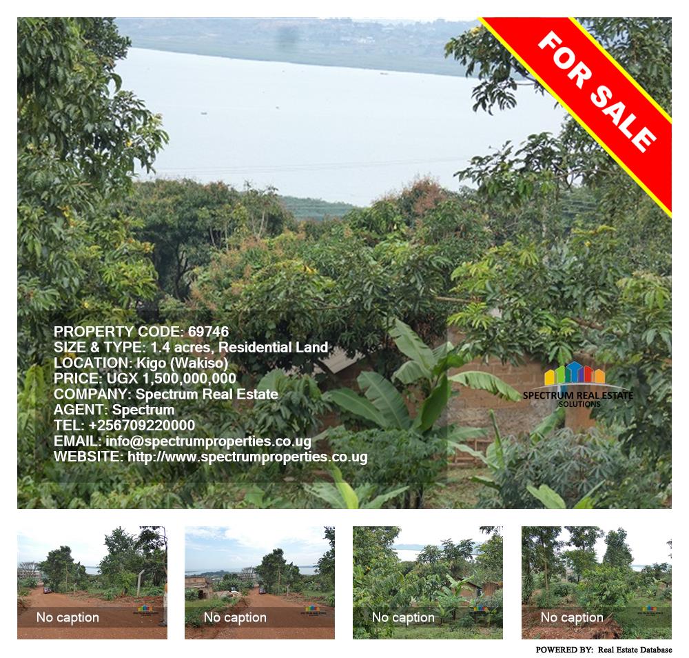Residential Land  for sale in Kigo Wakiso Uganda, code: 69746