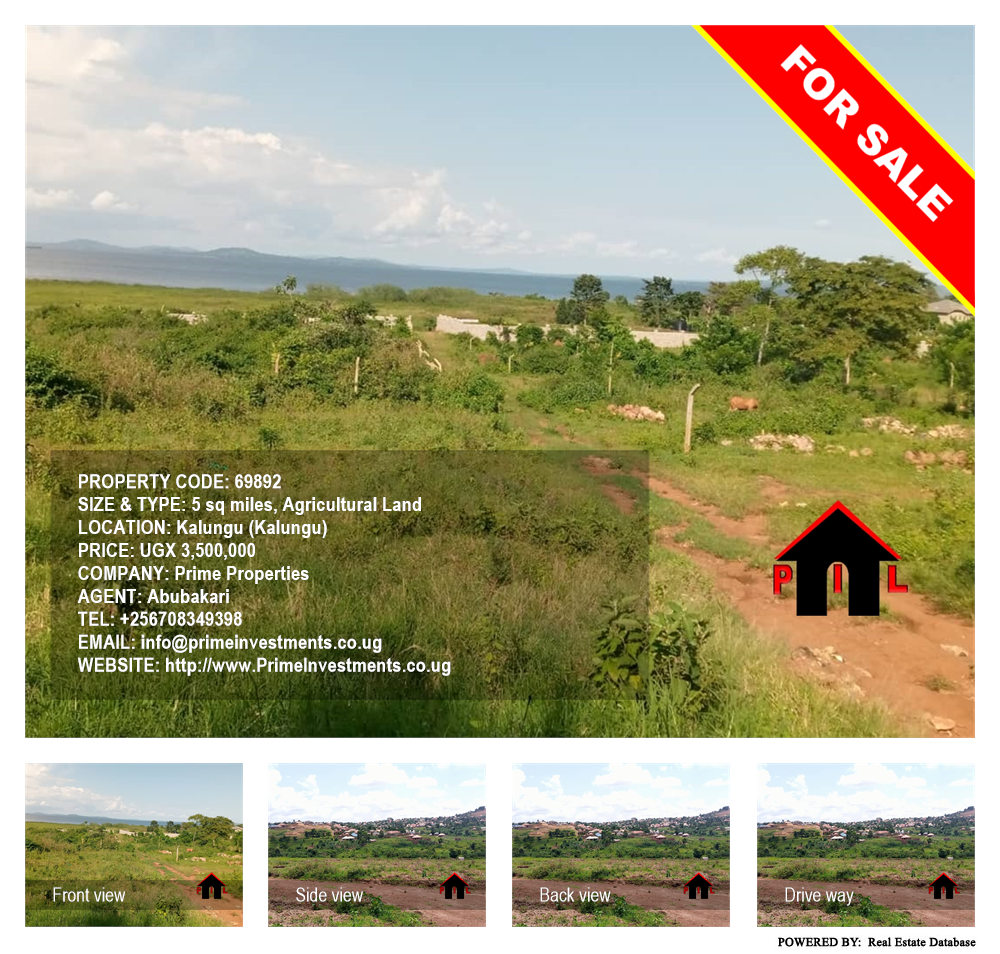 Agricultural Land  for sale in Kalungu Kalungu Uganda, code: 69892