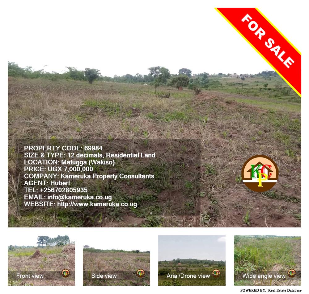 Residential Land  for sale in Matugga Wakiso Uganda, code: 69984