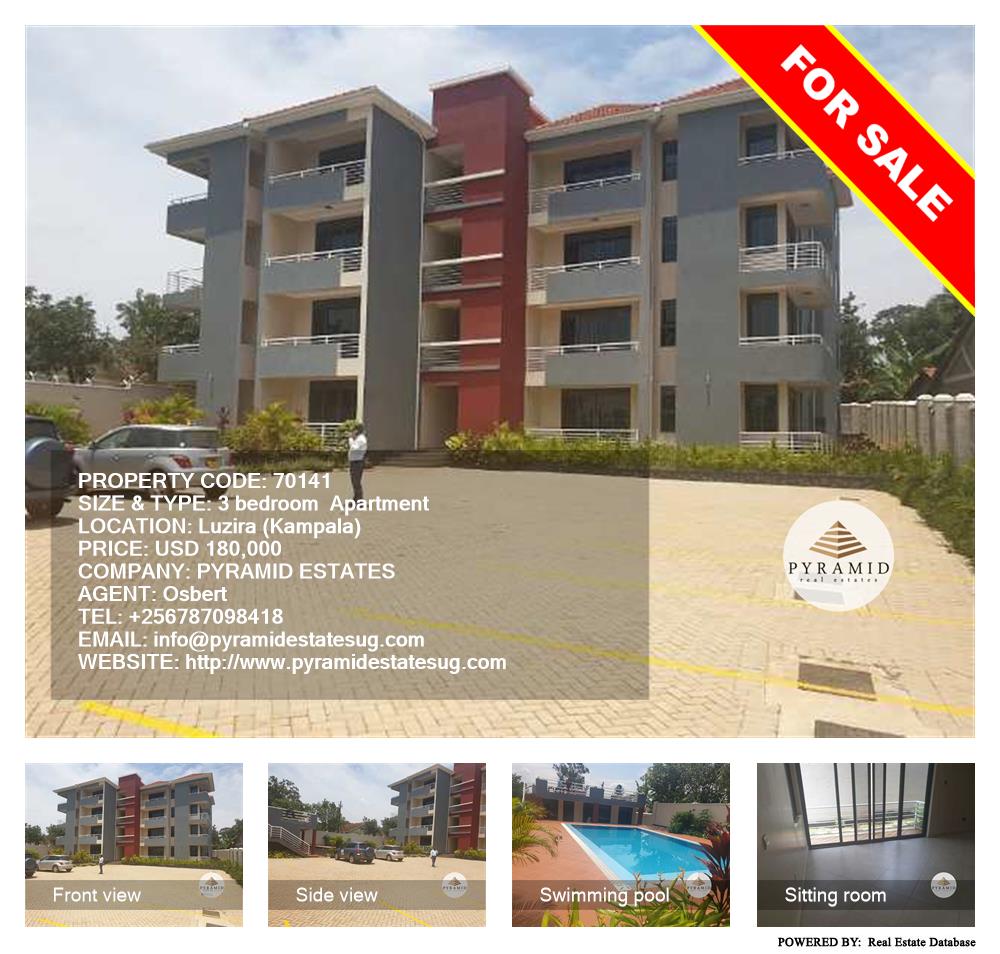 3 bedroom Apartment  for sale in Luzira Kampala Uganda, code: 70141