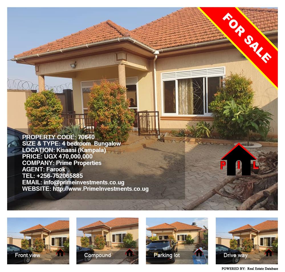 4 bedroom Bungalow  for sale in Kisaasi Kampala Uganda, code: 70640