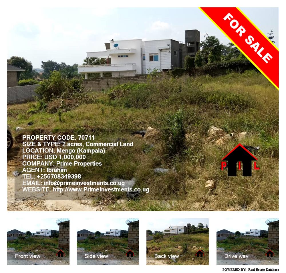 Commercial Land  for sale in Mengo Kampala Uganda, code: 70711