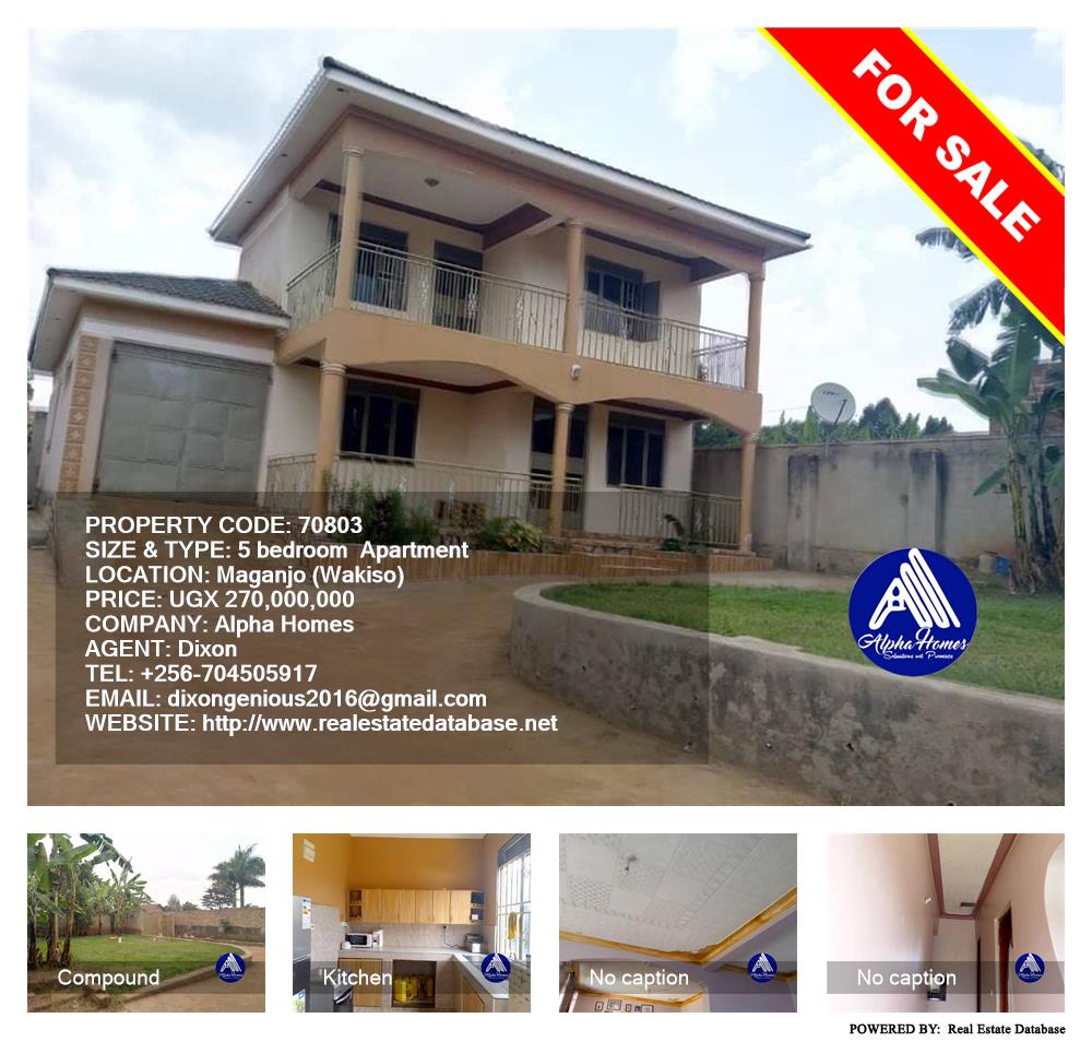 5 bedroom Apartment  for sale in Maganjo Wakiso Uganda, code: 70803