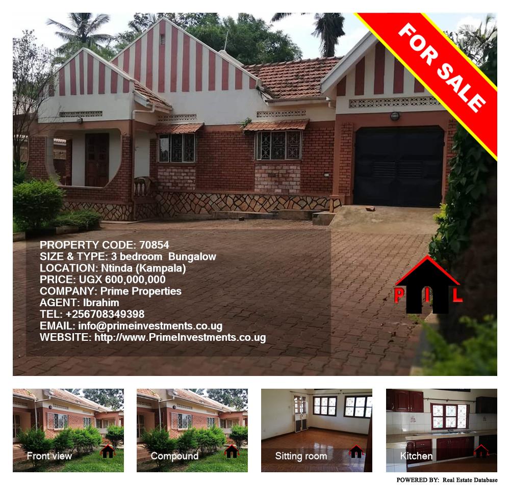 3 bedroom Bungalow  for sale in Ntinda Kampala Uganda, code: 70854