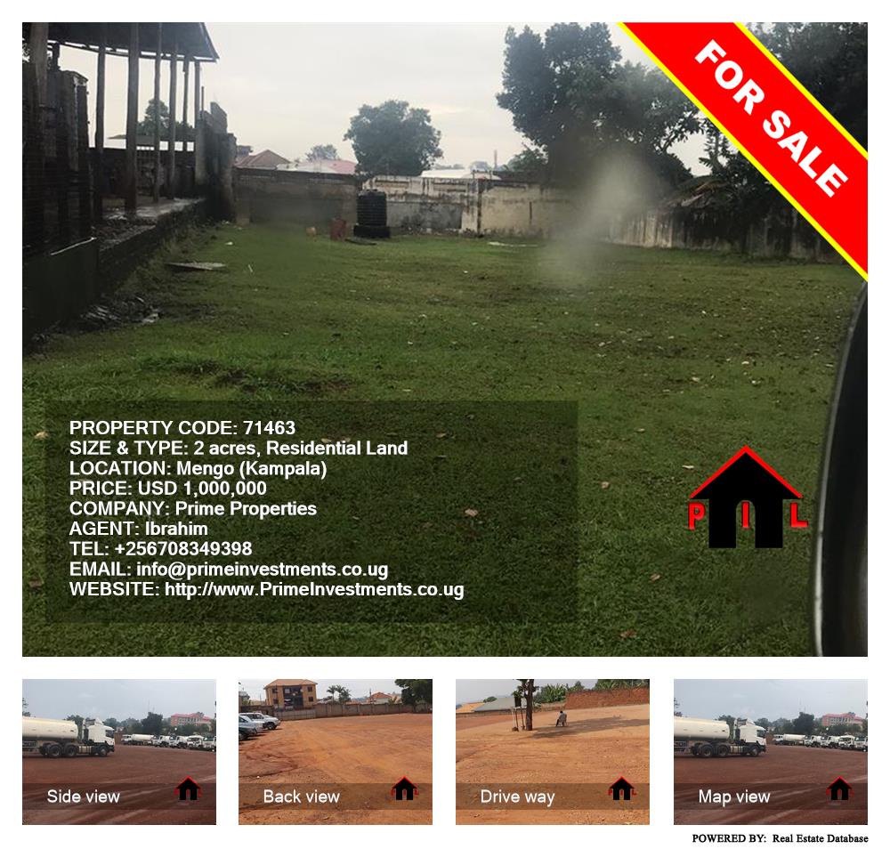 Residential Land  for sale in Mengo Kampala Uganda, code: 71463