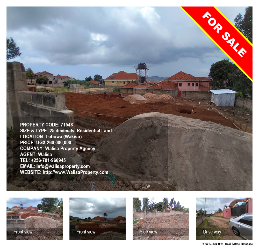 Residential Land  for sale in Lubowa Wakiso Uganda, code: 71548