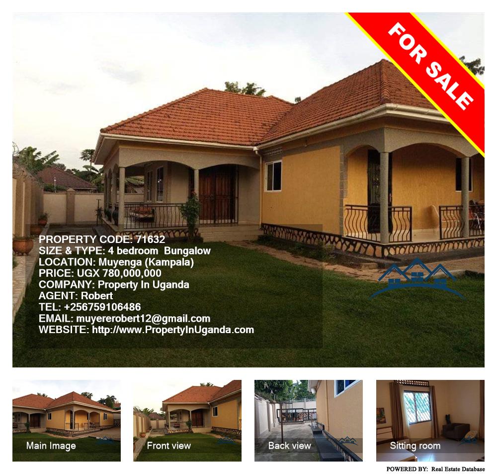 4 bedroom Bungalow  for sale in Muyenga Kampala Uganda, code: 71632