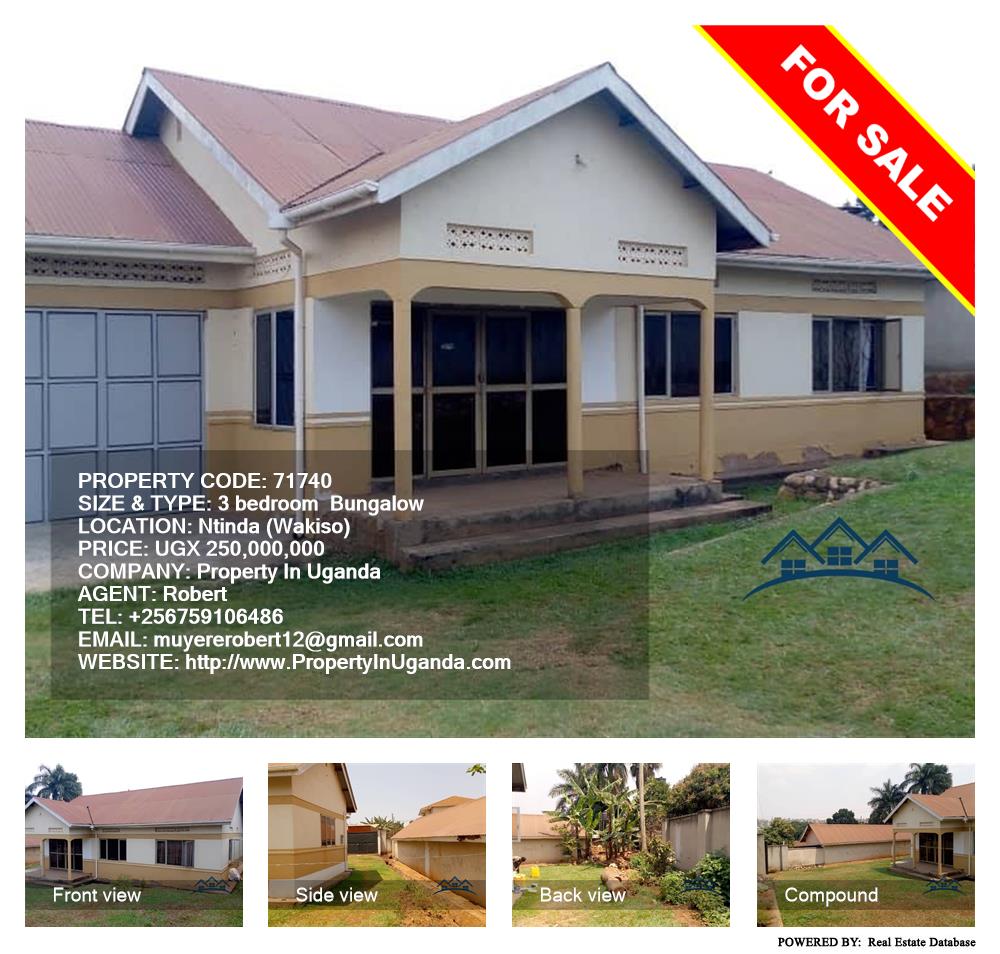 3 bedroom Bungalow  for sale in Ntinda Wakiso Uganda, code: 71740