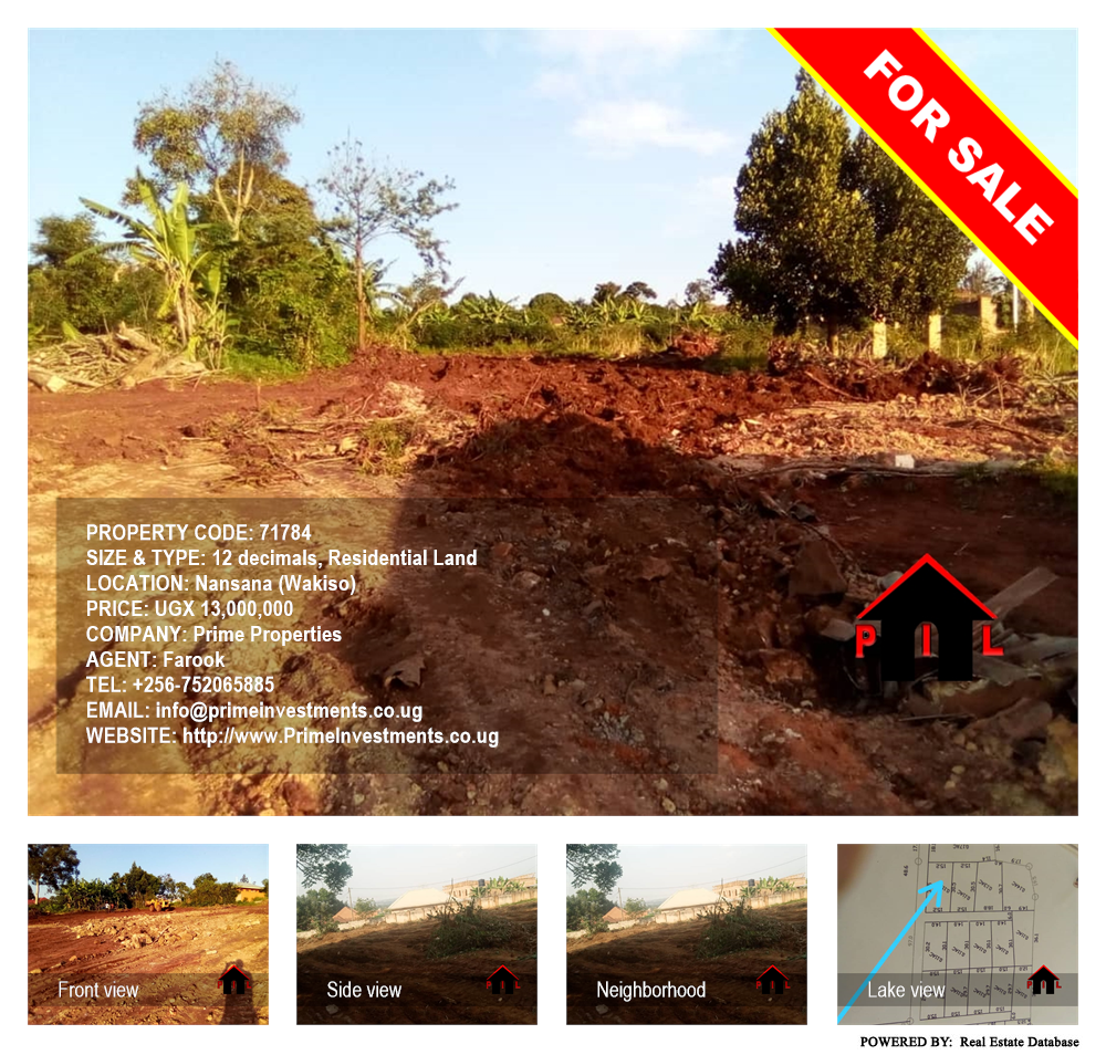 Residential Land  for sale in Nansana Wakiso Uganda, code: 71784